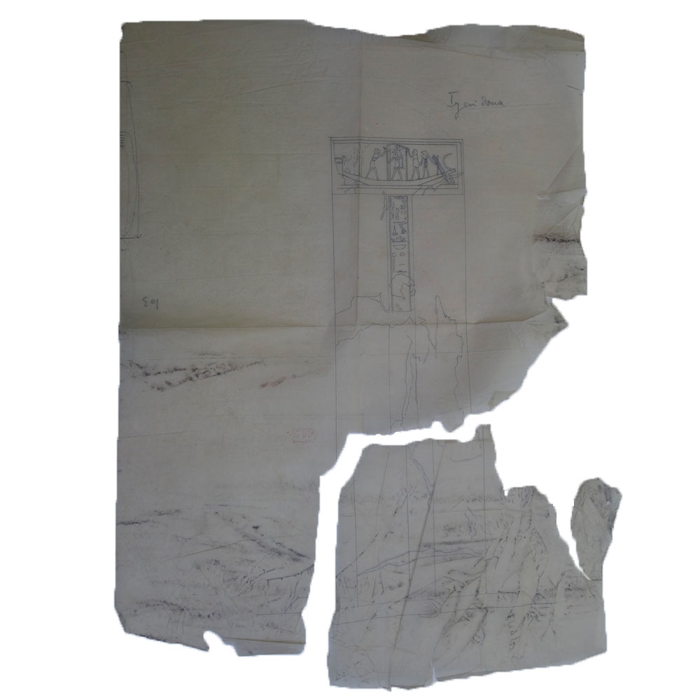 Musée du Louvre, rénovation d'un calque documentaire